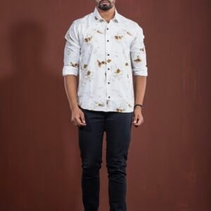 Popcorn Textured Shirt: PTS07